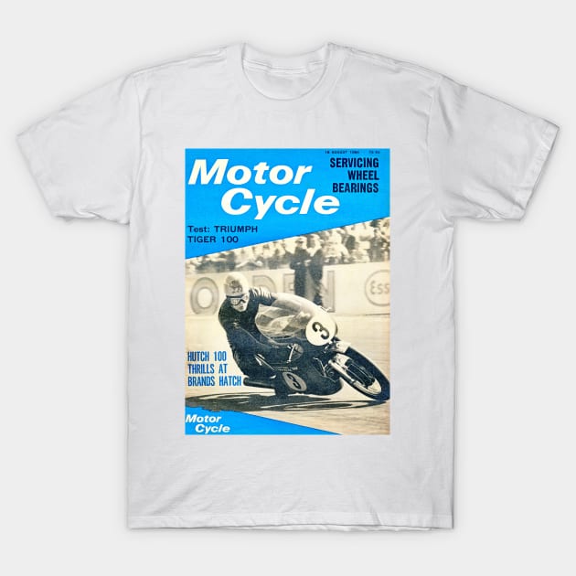 Vintage Motorcycle Magazine cover T-Shirt by Random Railways